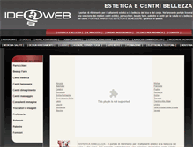 Tablet Screenshot of hairstyle-estetica-benessere.it
